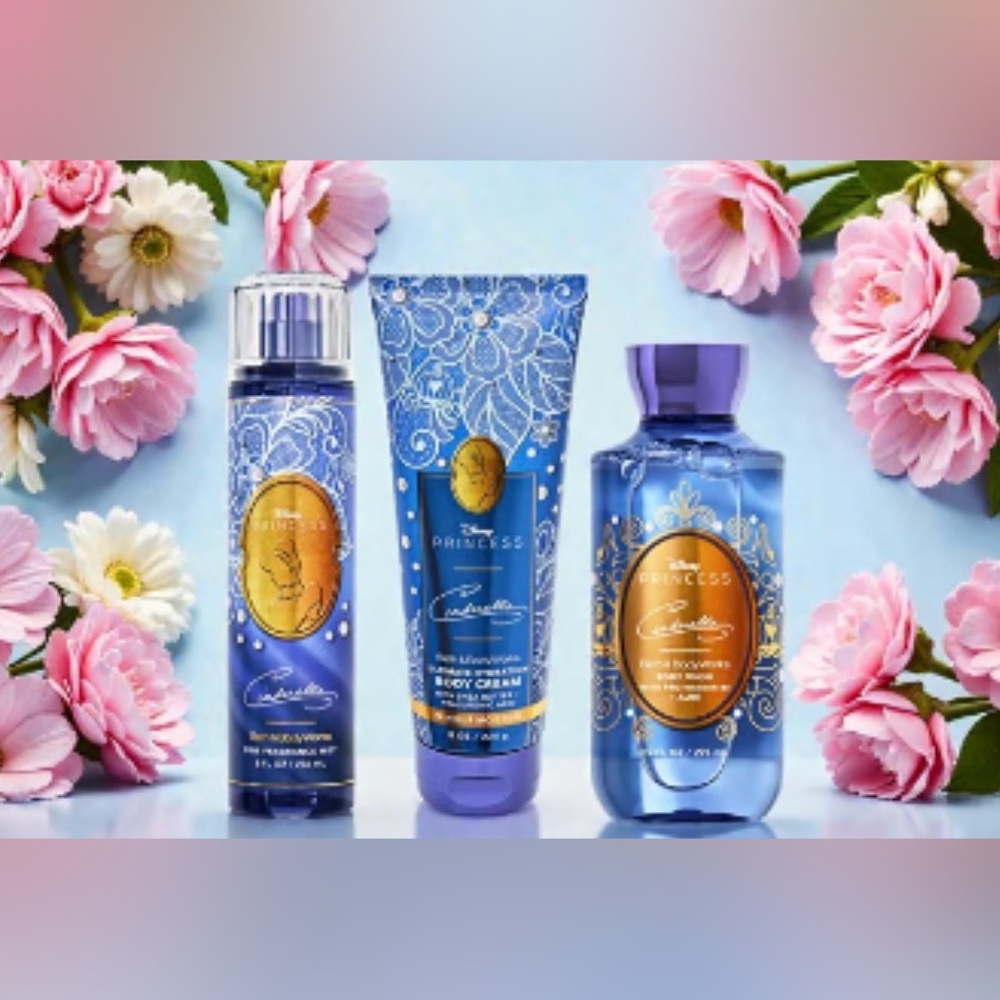 Bath & Body Works Disney Princess Cinderella Body Care Set
